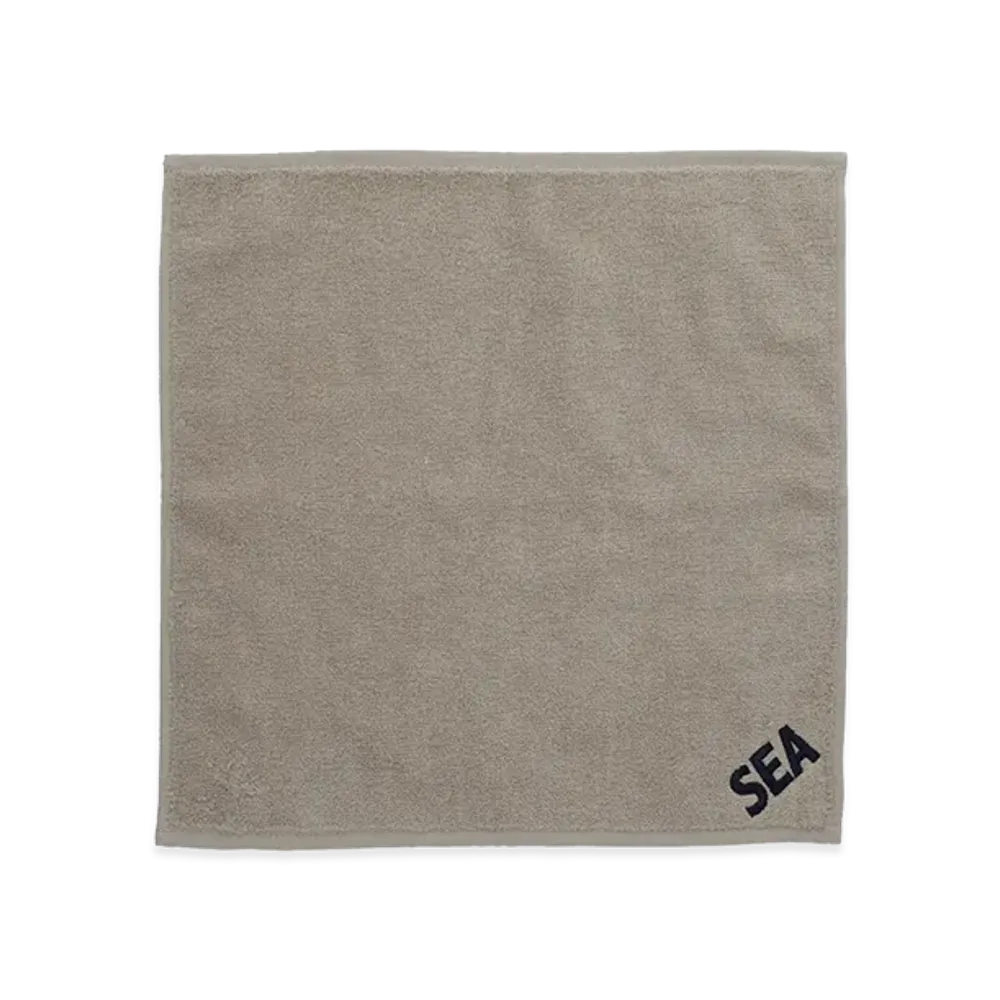 WIND AND SEA Hand Towel "Greige"
