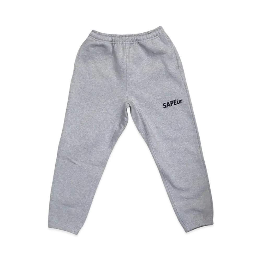 SAPEur Kid's Logo Sweat Pants "Gray"