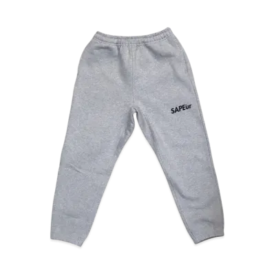 SAPEur Kid's Logo Sweat Pants "Gray"