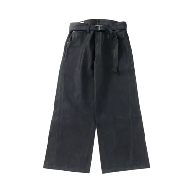 Levi's x 417 EDIFICE Twisted Belted Denim Pants "Navy"