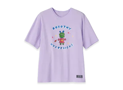 HYSTERIC GLAMOUR x DOROTHY HENDRICKS Lala Tee "Purple"
