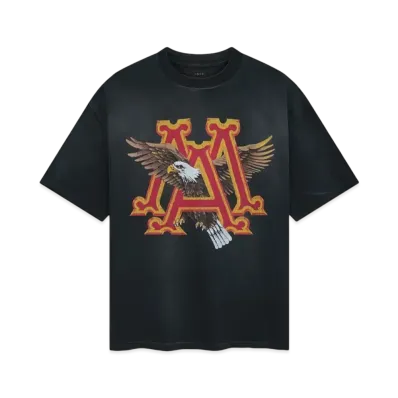 AMIRI Vintage MA Eagle Oversized Tee "Black"