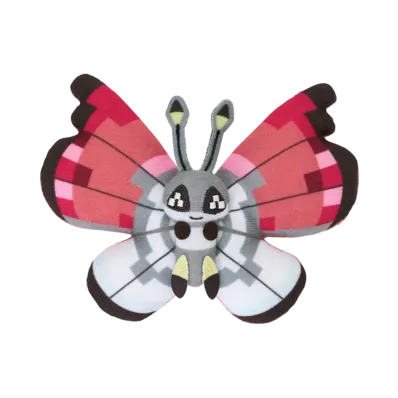 The Pokemon Company -Pokemon- Plush Badge BUG OUT! Vivillon