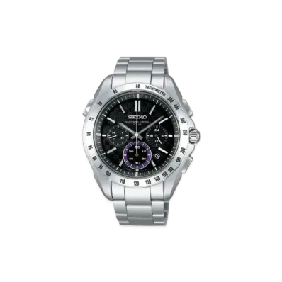 SEIKO Brightz Solar Radio Chronograph "Black" SAGA075