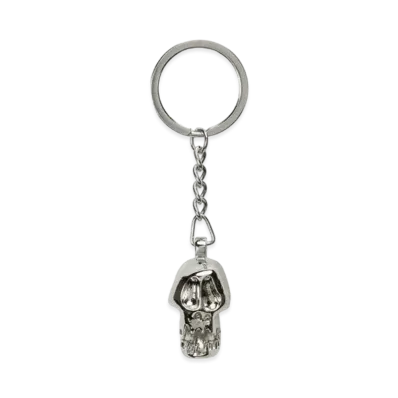 Stussy SKULL KEYCHAIN "Silver"