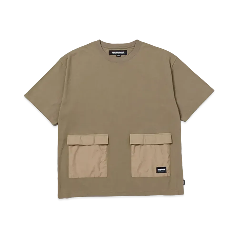 NEIGHBORHOOD Design Crewneck SS "Khaki"
