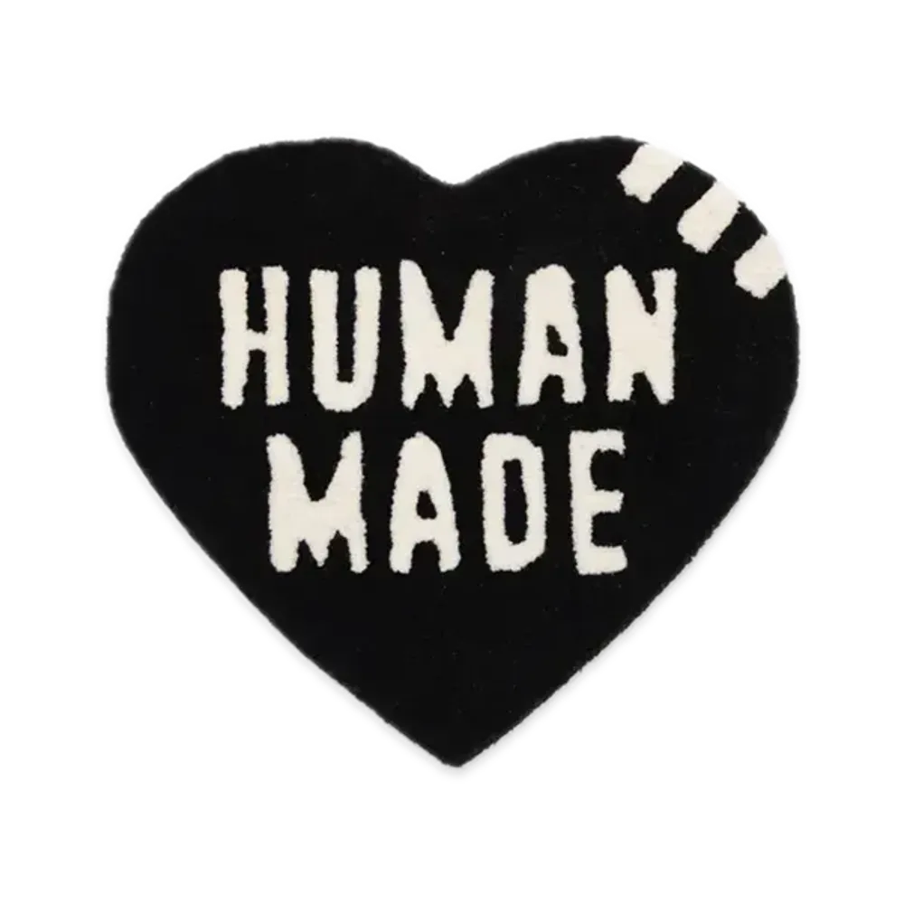 HUMAN MADE Heart Rug Small "Black"