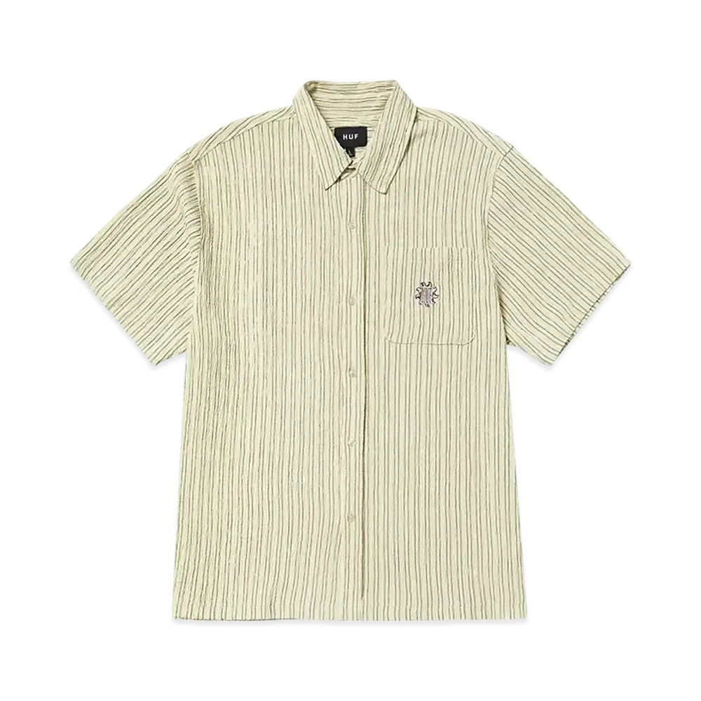 HUF Summer 25 Apollo Striped Shirt "Natural"