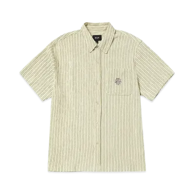 HUF Summer 25 Apollo Striped Shirt "Natural"