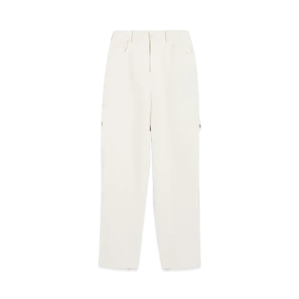 Max Mara Senyare Pure Cotton Wide Pants "Ivory"