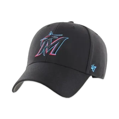47 MVP28WBV Marlins MVP "Black/Blue"
