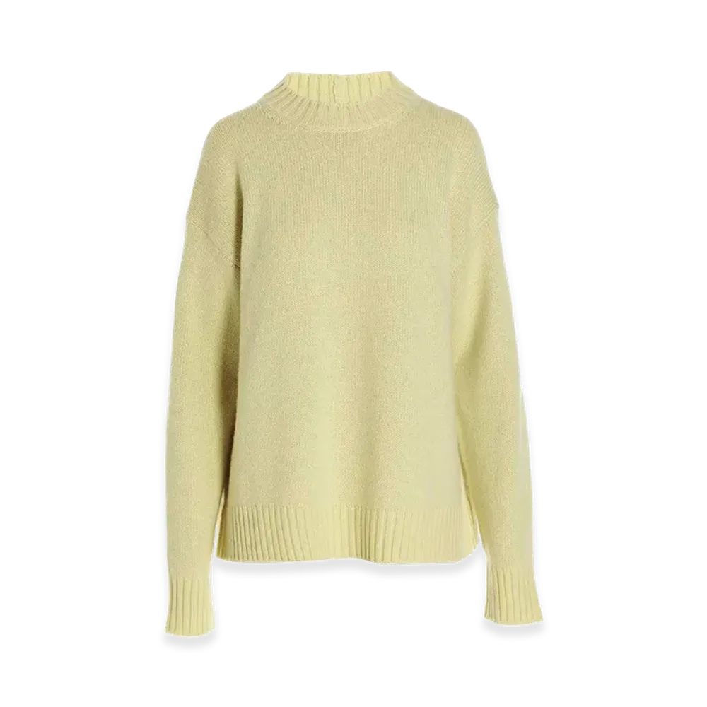 Jil Sander Women's Crewneck Sweater "Yellow"