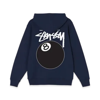 Stussy 8 Ball Hoodie - 21FW "Navy"