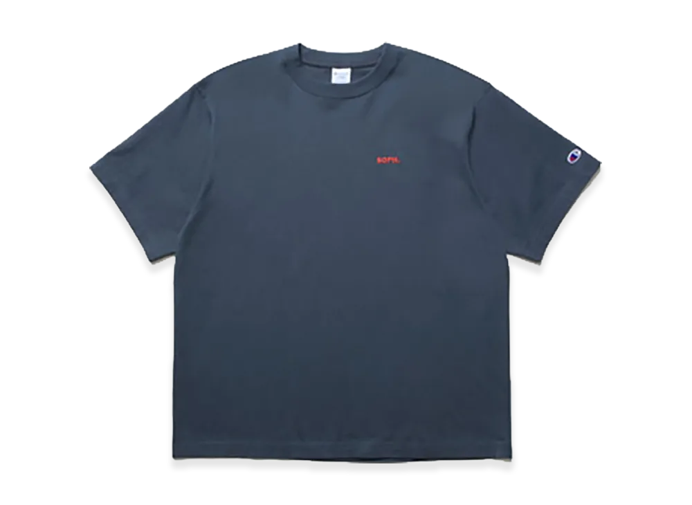 Champion x SOPH. Basic Tee "Navy"