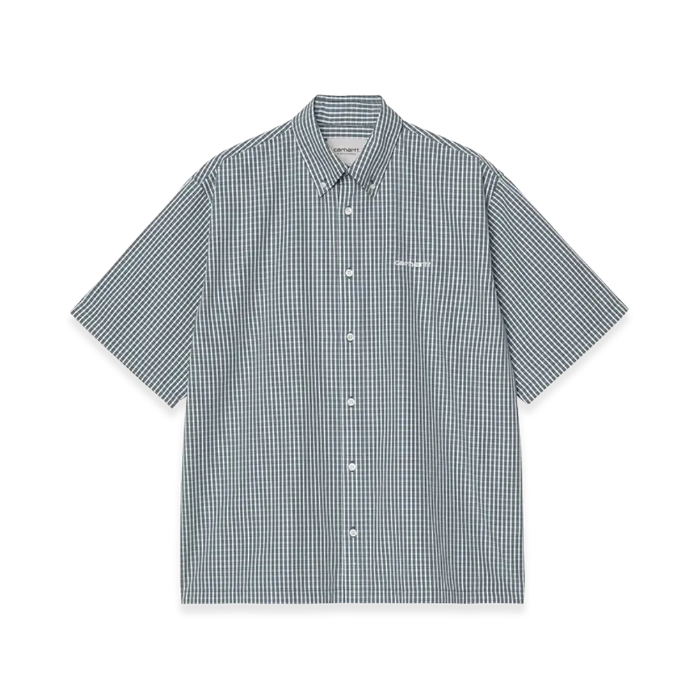 Carhartt WIP S/S Groff Shirt "Groff Check/Blue River"