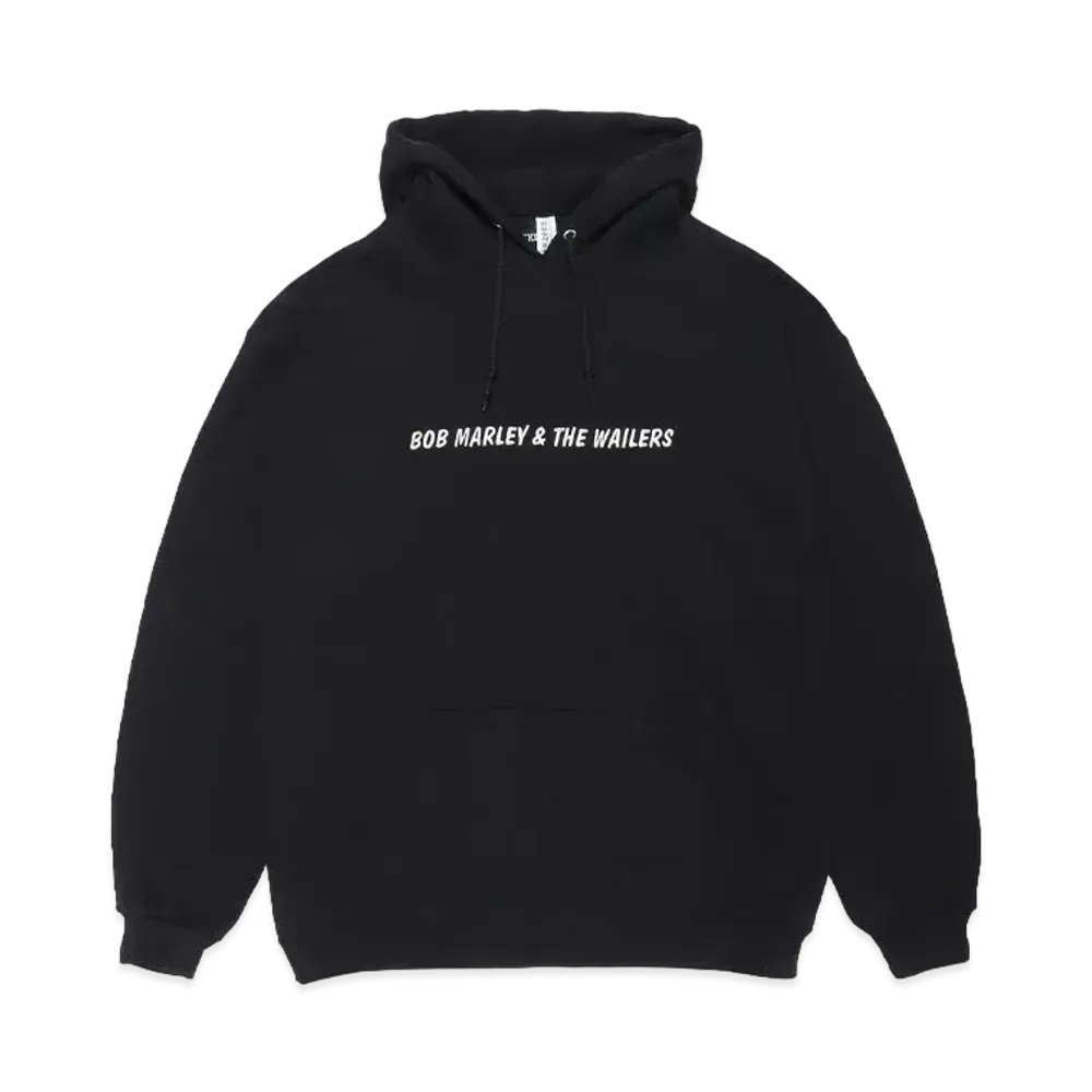 WACKO MARIA x BOB MARLEY Hooded Sweat Shirt "Black"