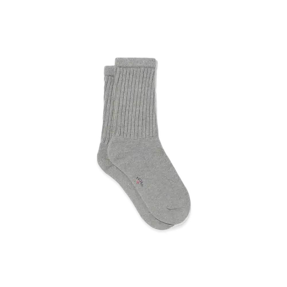 Noah Slouchy Sock "Heather Grey"