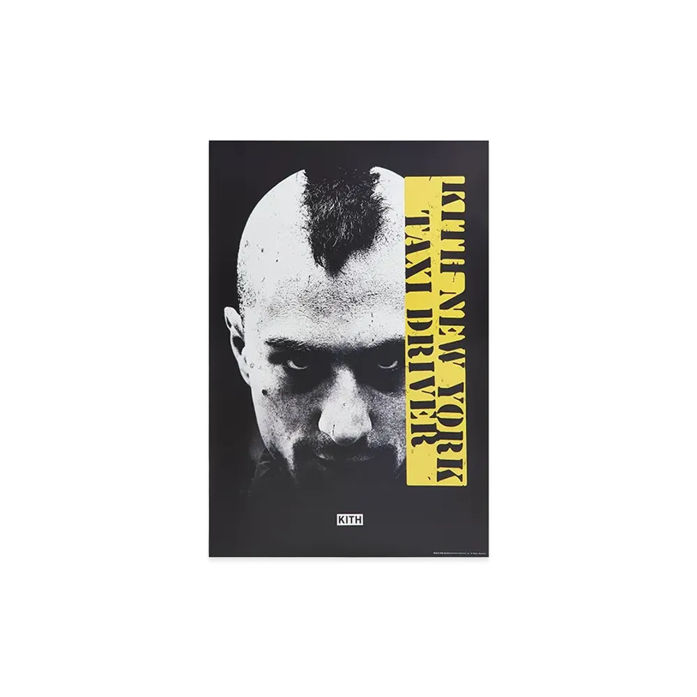 Kith x Taxi Driver Travis Bickle Poster "Multi"