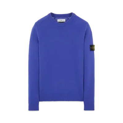 Stone Island 535A3 LAMBSWOOL "Periwinkle"