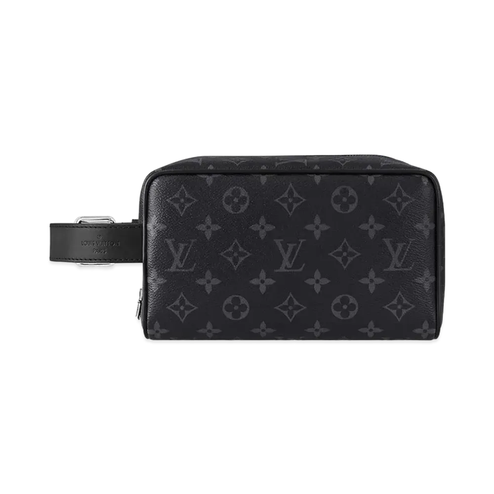 Louis Vuitton Locker Dopp Kit Monogram Eclipse