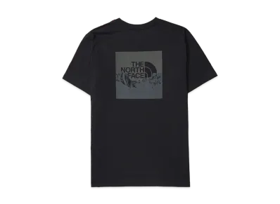 The North Face Short Sleeve Square Mountain Logo Tee "Black"