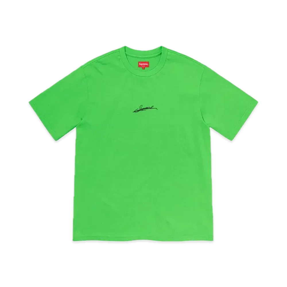 シュプリーム シグネチャー S/S トップ "グリーン"