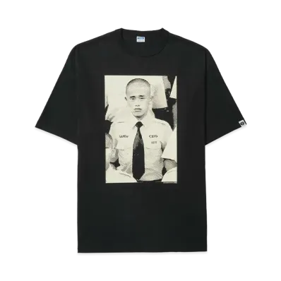 SAPEur x MASATOSHI HAMADA Young CEO S/S T-Shirt "Black"