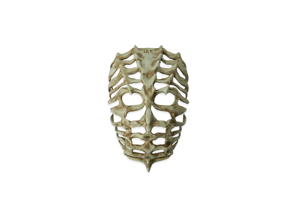 THUG CLUB TC Bone Face Mask "White"