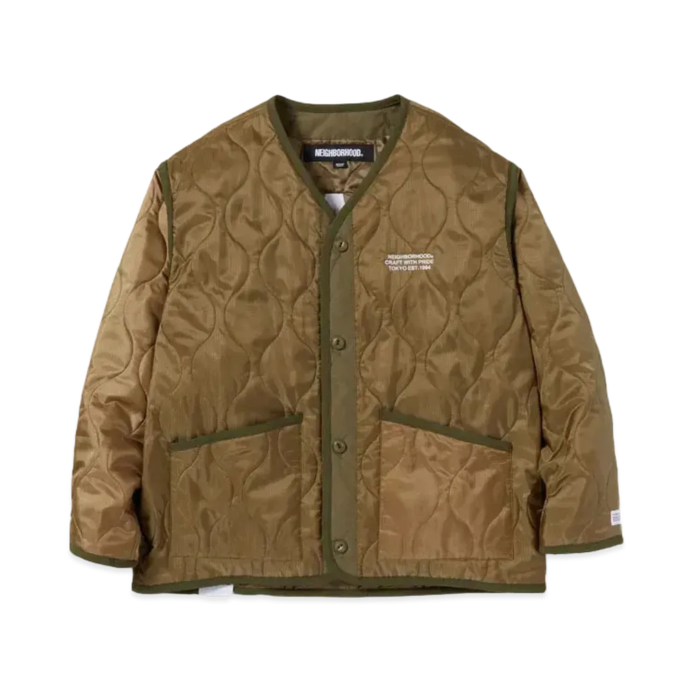 NEIGHBORHOOD Quilting Liner Jacket "Olive Drab"