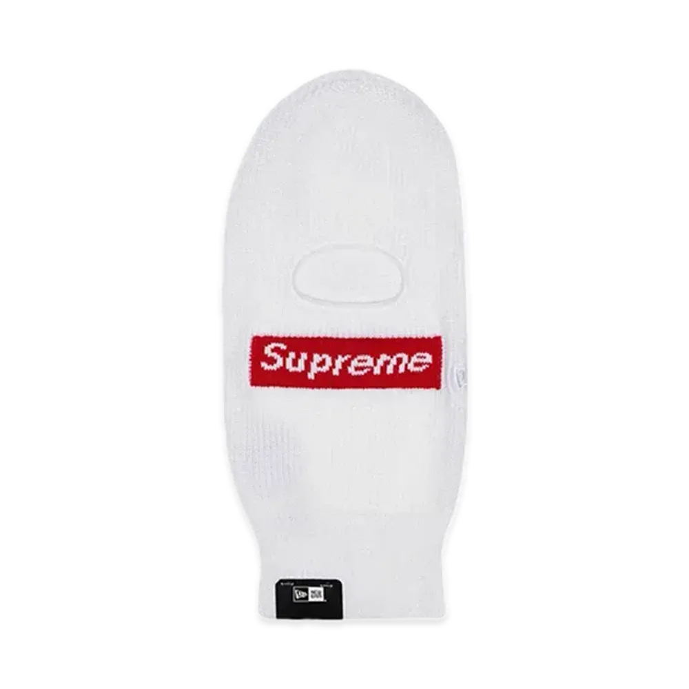Supreme New Era Box Logo Balaclava "White"