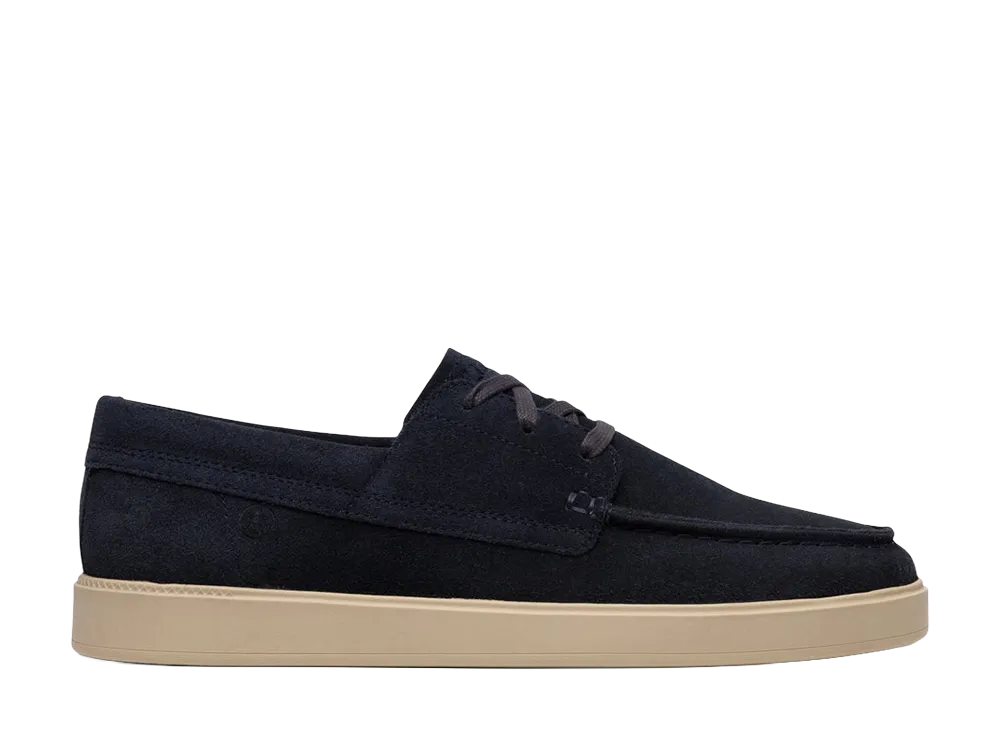 Clarks Lockford Boat "Navy Suede"