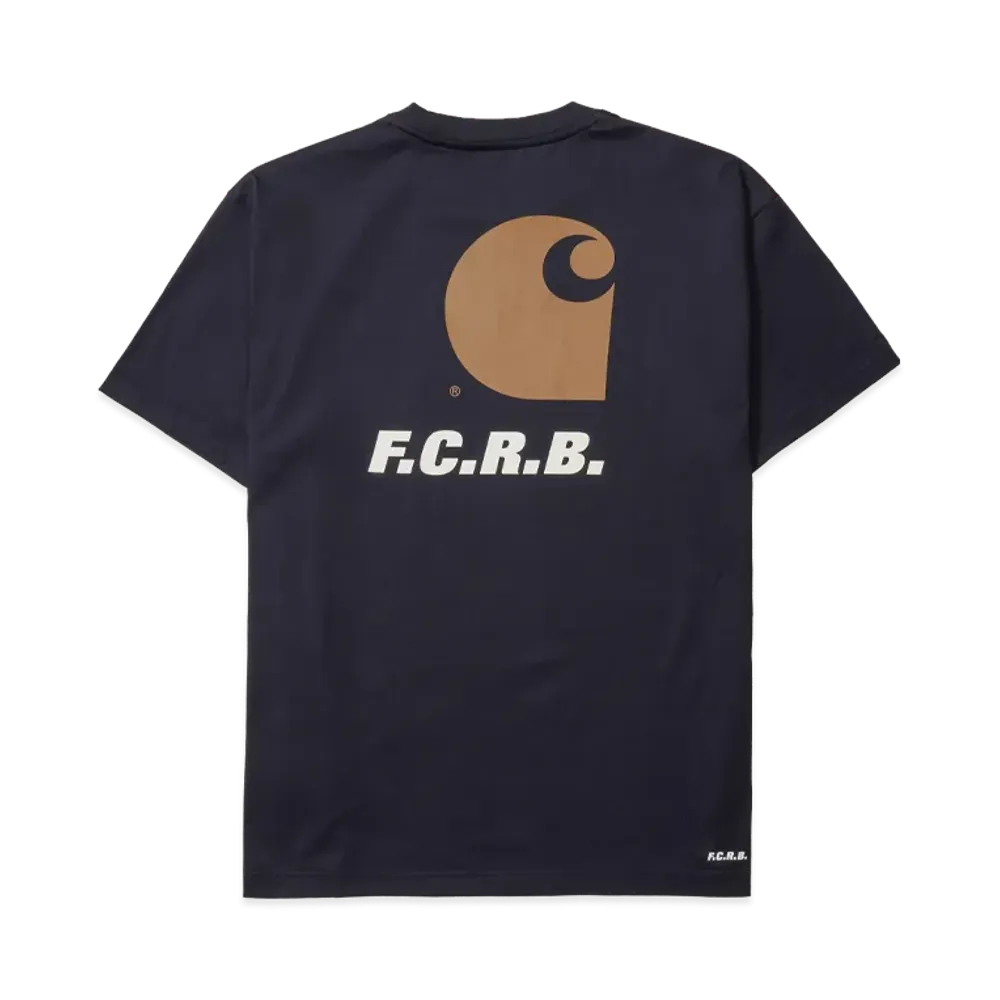 F.C.Real Bristol x Carhartt WIP S/S Pocket Tee "Navy"