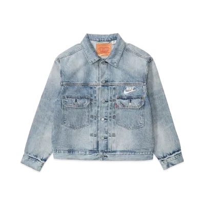 Levi's x Nike Denim Trucker Jacket "Light Indigo" 002TM-0000