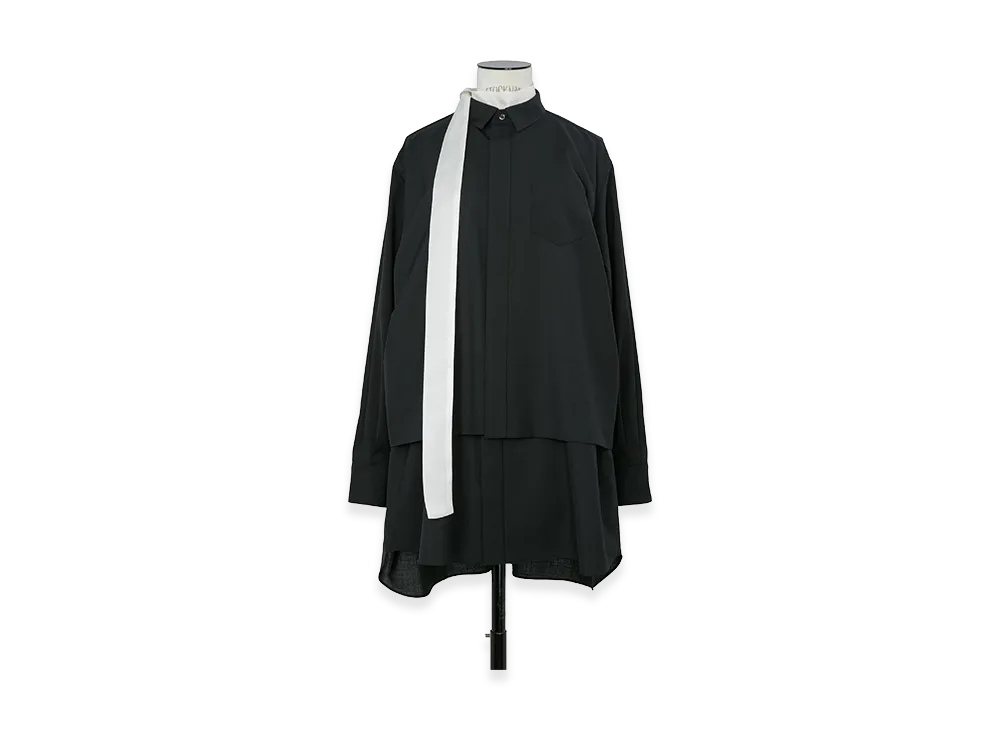 sacai Women's Suiting Dress "Black"