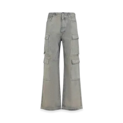 Rick Owens DRKSHDW Double Cargo Jeans "Blue"