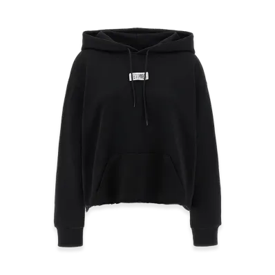 MM6 Maison Margiela Women's Numeric Signature Hoodie "Black"