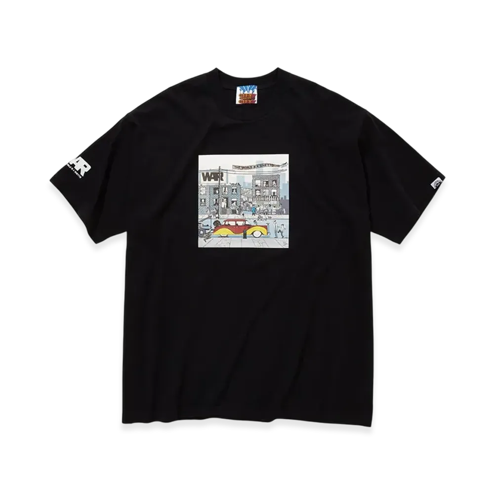 Weber x War x City Country City The World Is The Ghetto T Shirt "Black"