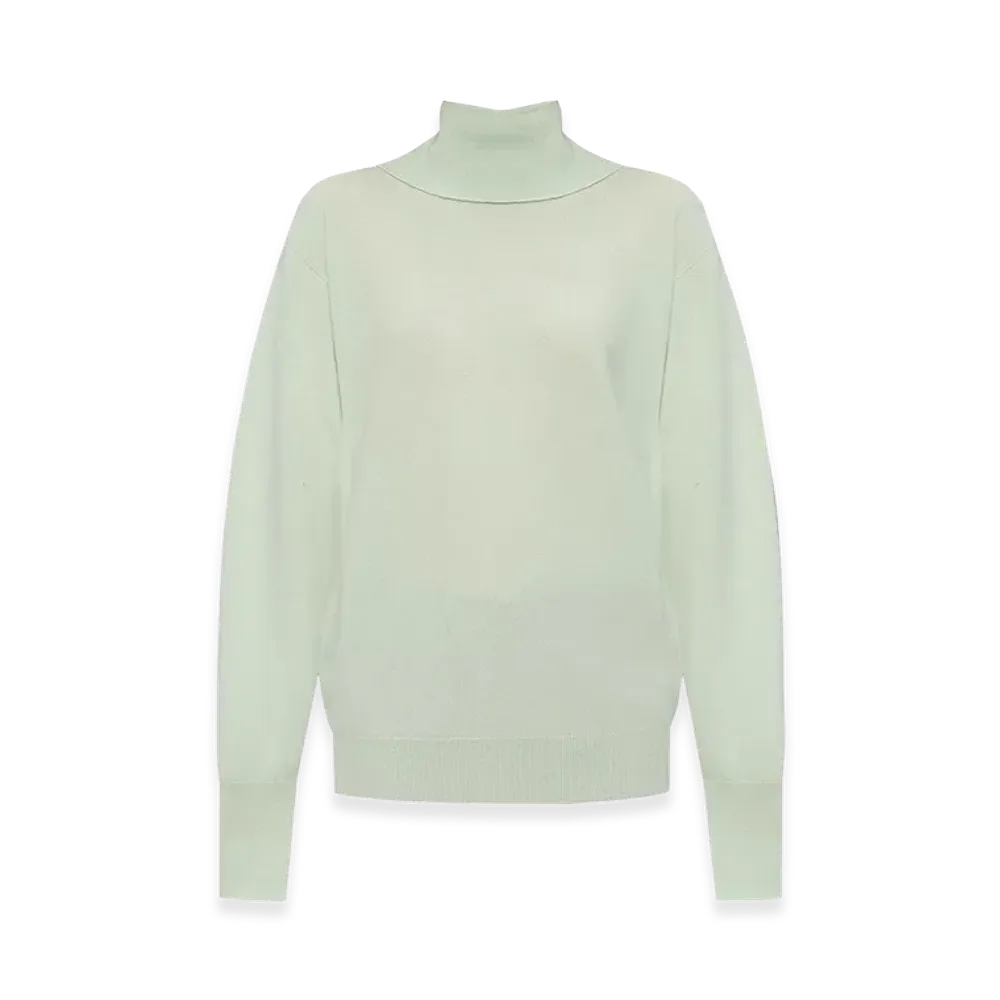 Jil Sander Women's Maglione Collo Alto "Green"