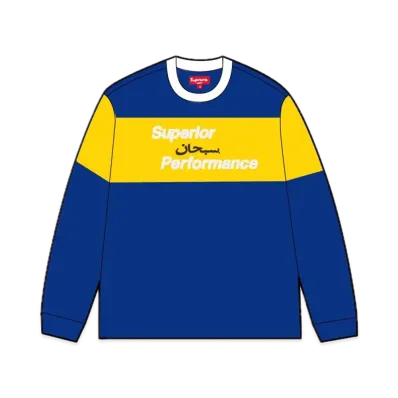 Supreme Arabic Mesh L/S Top "Royal"