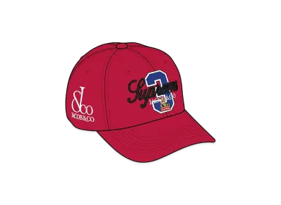 Supreme x La Martina 6-Panel "Red"