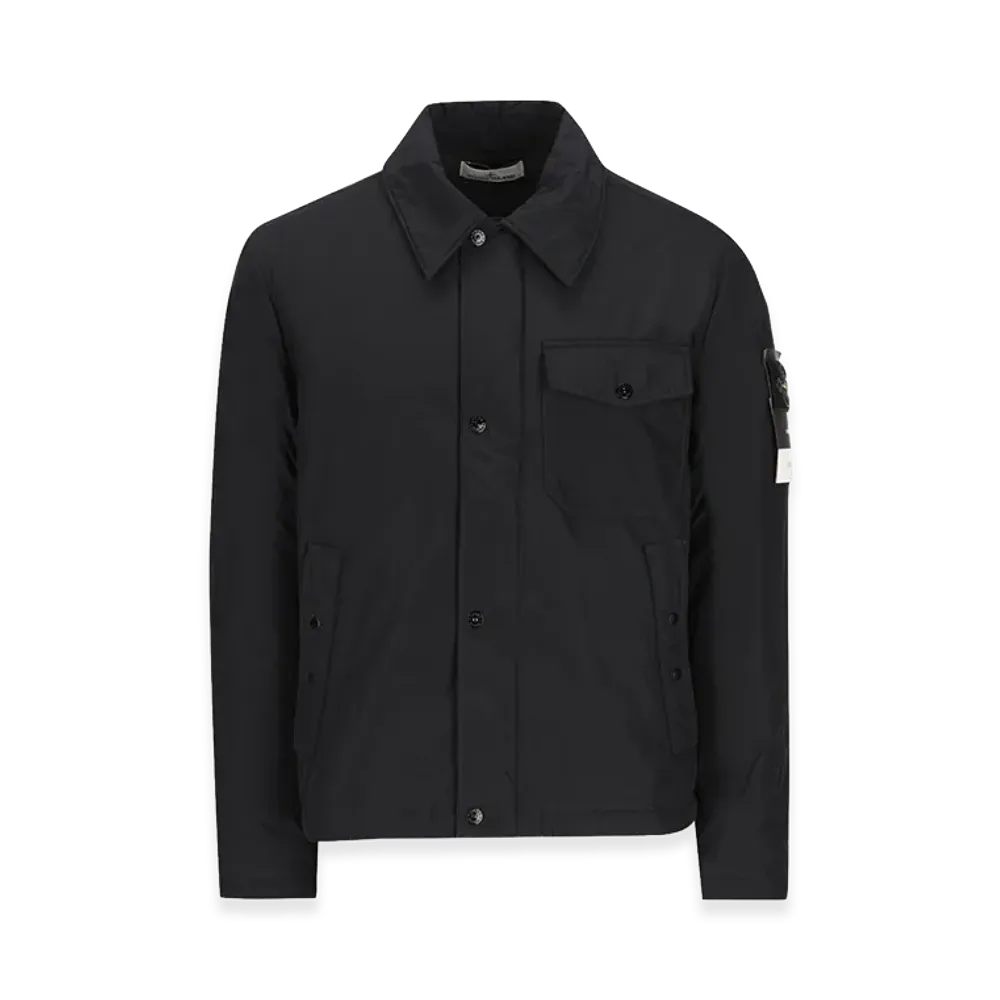 Stone Island Polyester Blend Down Jacket "Black"