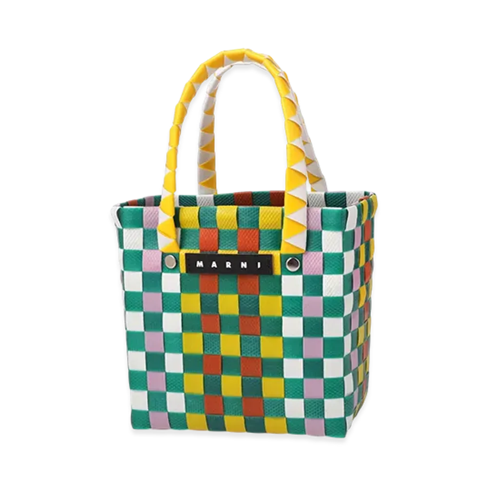 MARNI Micro Basket Bag "Buttercup"