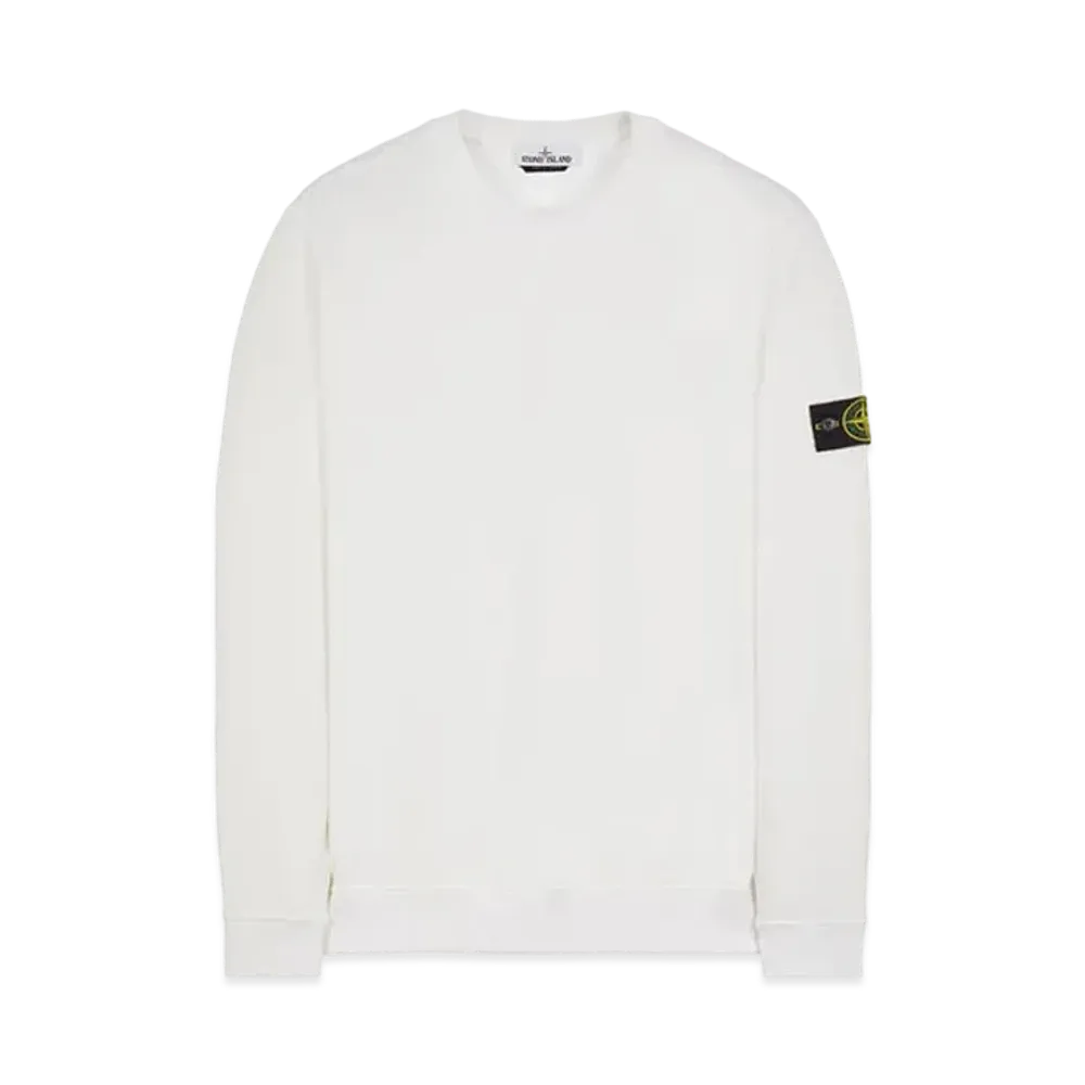Stone Island 63547 COTTON NYLON FLEECE "White"