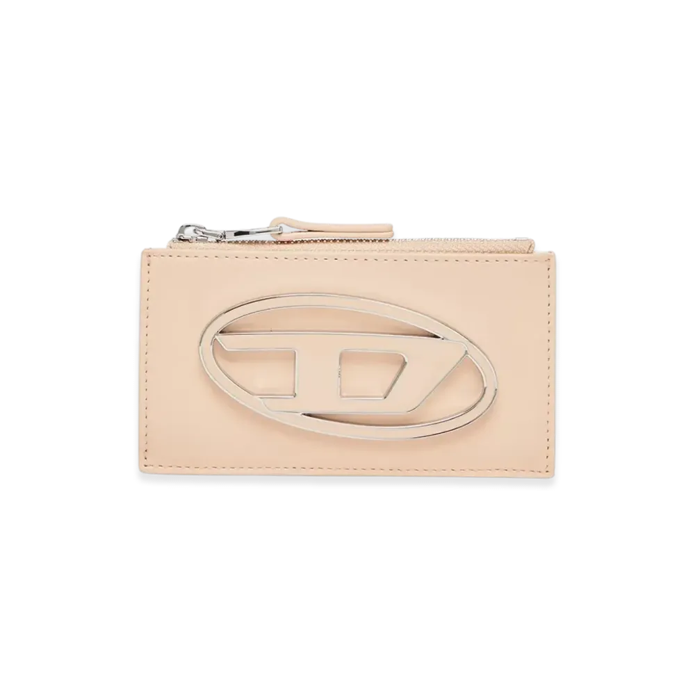 Diesel 1Dr Card Holder Iii Flat Card Holder In Nappa Leather "Nude Color"