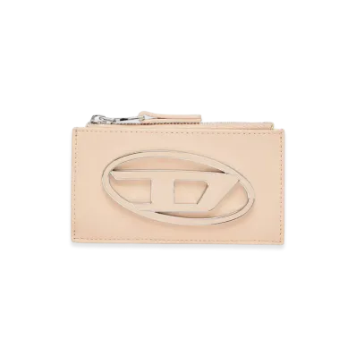 Diesel 1Dr Card Holder Iii Flat Card Holder In Nappa Leather "Nude Color"