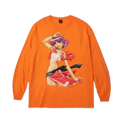 Geeks Rule x The Secret Of Blue Water 15 Silkscreen Printing L/S T Shirt vol.01 "NADIA" "Orange"