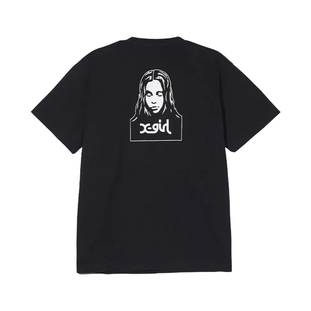 X-Girl Face S/S Tee "Black"