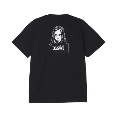 X-Girl Face S/S Tee "Black"