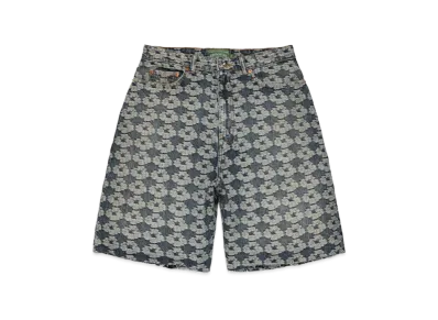 DENIM TEARS Jacquard Wreath Denim Short "Jacquard"