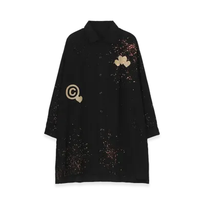 Y's x CPD HOOME Cellulose Blouse "Black"